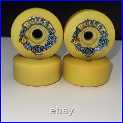 Santa Cruz NOS Vintage Bullet Skateboard 92a 63mm Both Sides Printed OG 1980's