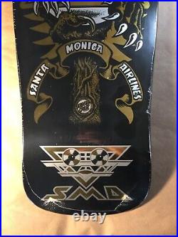 Santa Cruz Natas Blind Bag Gold Metallic Reissue Old School Skateboard Deck