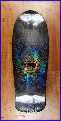 Santa Cruz Natas Kaupas Blind Bag Black Prismatic Skateboard Deck SMA Shrinkwrap