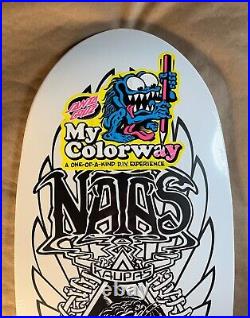 Santa Cruz Natas Kaupas Panther 2 My Colorway Reissue Skateboard Deck Old School