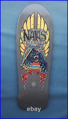Santa Cruz Natas Kaupas Panther Metallic Reissue Skateboard Deck