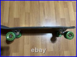 Santa Cruz Natas Kaupas Skateboard Skate Deck Grey Dip With Metallic Panther SMA