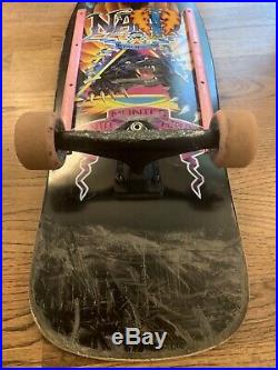 Santa Cruz Natas Kaupas X Edmiston reissue skateboard deck Used Complete