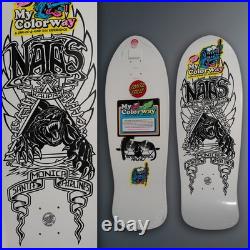 Santa Cruz Natas Panther 2 Colorway Reissue Skateboard 10.538 x 30.14