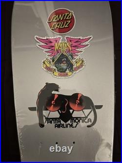 Santa Cruz Natas Panther 2021 Reissue Skateboard Deck SEALED withOriginal Sticker