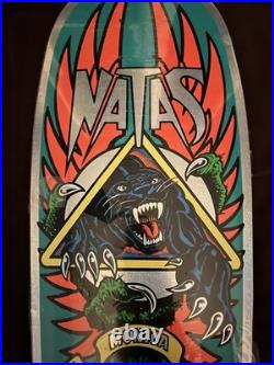 Santa Cruz Natas Panther 2021 Reissue Skateboard Deck SEALED withOriginal Sticker