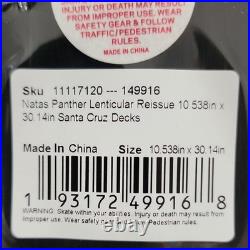 Santa Cruz Natas Panther Lenticular Reissue Skateboard Deck
