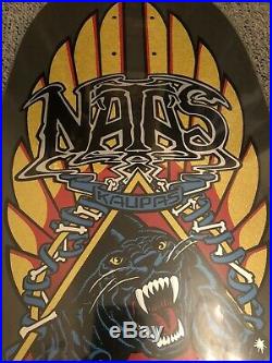 Santa Cruz Natas Panther Metallic Reissue Skateboard Deck Brand New 10.538 inch