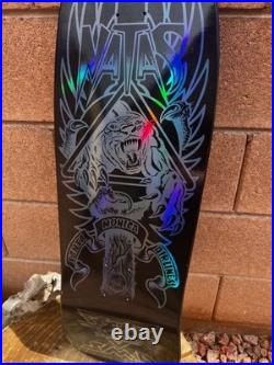 Santa Cruz Natas Panther Reissue Custom Prismatic Blind Bag Skateboard Deck SMA