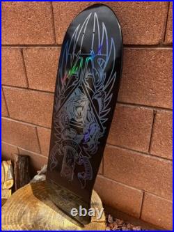 Santa Cruz Natas Panther Reissue Custom Prismatic Blind Bag Skateboard Deck SMA