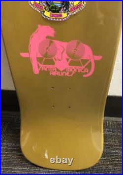 Santa Cruz Natas Skateboard Reissue Gold FOIL Blind Bag Santa Monica Airlines