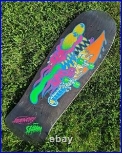 Santa Cruz Neon Slasher Reissue Skateboard Deck10