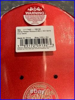 Santa Cruz O'Brien Reaper Reissue Skateboard Deck