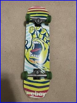 Santa Cruz OFF HAND Complete Skateboard 7.75 Slimeballs Wheel Bullet Truck USED