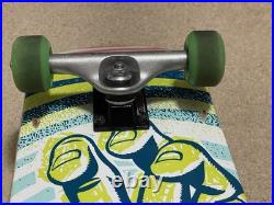 Santa Cruz OFF HAND Complete Skateboard 7.75 Slimeballs Wheel Bullet Truck USED