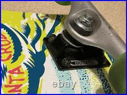 Santa Cruz OFF HAND Complete Skateboard 7.75 Slimeballs Wheel Bullet Truck USED