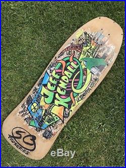 Santa Cruz OG Kendall Graffiti Skateboard Deck Vintage 80s
