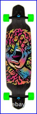 Santa Cruz Obscure Hand 9.50in x 37.52in Drop Down Longboard Complete