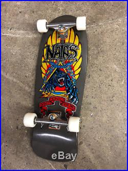 Santa Cruz Old School SMA Natas Panther Reissue Complete Skateboard