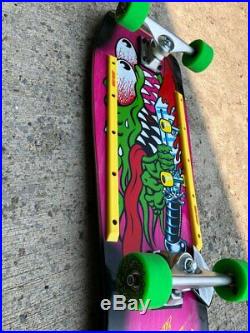 Santa Cruz Old School Slasher Complete Reissue Skateboard 10.1 X 31.1