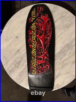 Santa Cruz Oops Mucus II Vintage Skateboard Deck ORIGINAL VINTAGE 1990