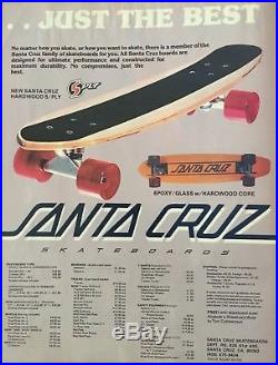 Santa Cruz Original 5 Ply Vintage Skateboard 31