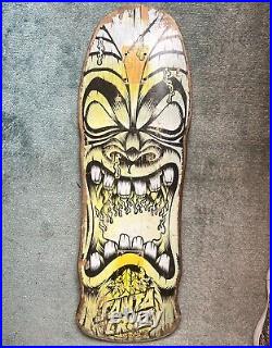 Santa Cruz Original Rob Roskopp Tiki Rare Skateboard Deck Art