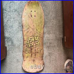 Santa Cruz Original Rob Roskopp Tiki Rare Skateboard Deck Art