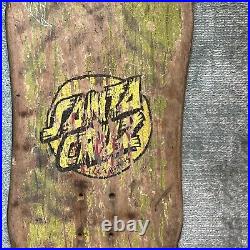 Santa Cruz Original Rob Roskopp Tiki Rare Skateboard Deck Art