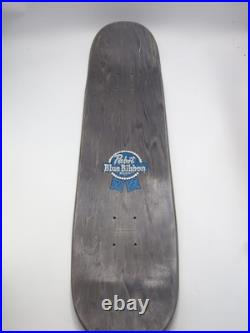 Santa Cruz PBC PBR Slime out Team Black 8.00in x 31.6in Skateboard Deck PABST