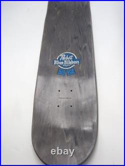 Santa Cruz PBC PBR Slime out Team Black 8.00in x 31.6in Skateboard Deck PABST