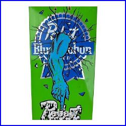 Santa Cruz Pabst Blue Ribbon Skateboard A mash up of Rob Roskopps classic target