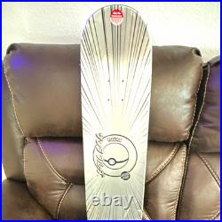 Santa Cruz Pokémon Mewtwo Skateboard Deck Black Silver Graphic