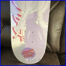 Santa Cruz Pokémon Mewtwo Skateboard Deck Black Silver Graphic