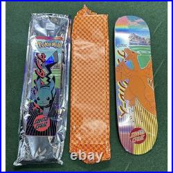Santa Cruz Pokemon Skateboard Charizard Holographic 8.0 Limited Blind Bag New