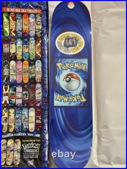 Santa Cruz Pokemon TCG 8inch Skateboard Deck Flareon Flamara NEW MISB Sealed