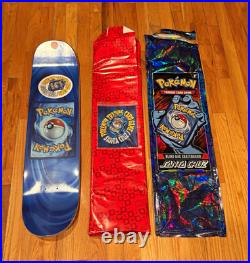 Santa Cruz Pokémon Trading Card Game Blind Bag Skateboard Deck, Blaziken Deck
