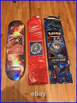 Santa Cruz Pokémon Trading Card Game Blind Bag Skateboard Deck, Blaziken Deck
