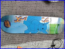 Santa Cruz Pokemon Warturtle Skateboard Deck Blind Bag Opened