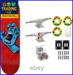 Santa Cruz Professional Skateboard Complete with Independent Trucks, Satori Whee