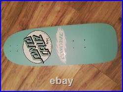 Santa Cruz R/SC Concave # 595/800 Reissue Skateboard Deck Baby Blue