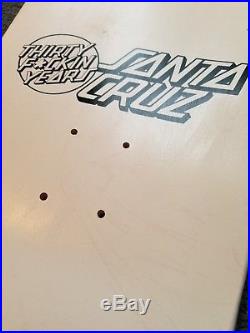 Santa Cruz R/SC Ramp / Street Concave 30 Fcking Years Skateboard Deck