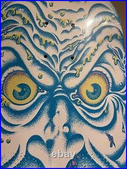 Santa Cruz ROB ROSKOPP 2018 REISSUE White Face Skateboard Deck Jim Phillips