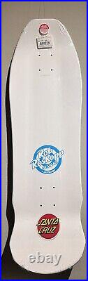 Santa Cruz ROB ROSKOPP 2018 REISSUE White Face Skateboard Deck Jim Phillips