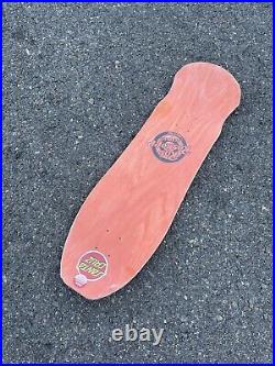 Santa Cruz ROSKOPP FACE Matte Pink Stain REISSUE Skateboard Deck NEW IN SHRINK