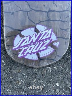 Santa Cruz Rare Crazy Shape DEATH POOL Skateboard Skate Deck OLD / New In Shrink