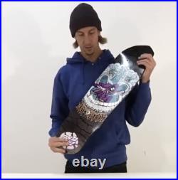 Santa Cruz Rare Crazy Shape DEATH POOL Skateboard Skate Deck OLD / New In Shrink