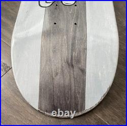 Santa Cruz Rare Screaming Hand Gray Striped 8.5x32 Skateboard Deck