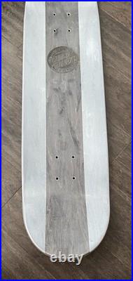 Santa Cruz Rare Screaming Hand Gray Striped 8.5x32 Skateboard Deck