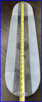 Santa Cruz Rare Screaming Hand Gray Striped 8.5x32 Skateboard Deck